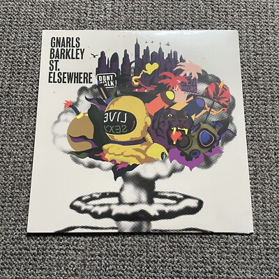 Gnarls Barkley   St. Elsewhere Vinyl Record SEALED Black 2006
