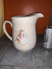 Vintage INTERNATIONAL CHINA " MARMALADE " PITCHER   64 oz.
