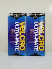 2x VELCRO Brand Industrial Strength Coins 1"X3/4" 10/Pkg White hook and loop