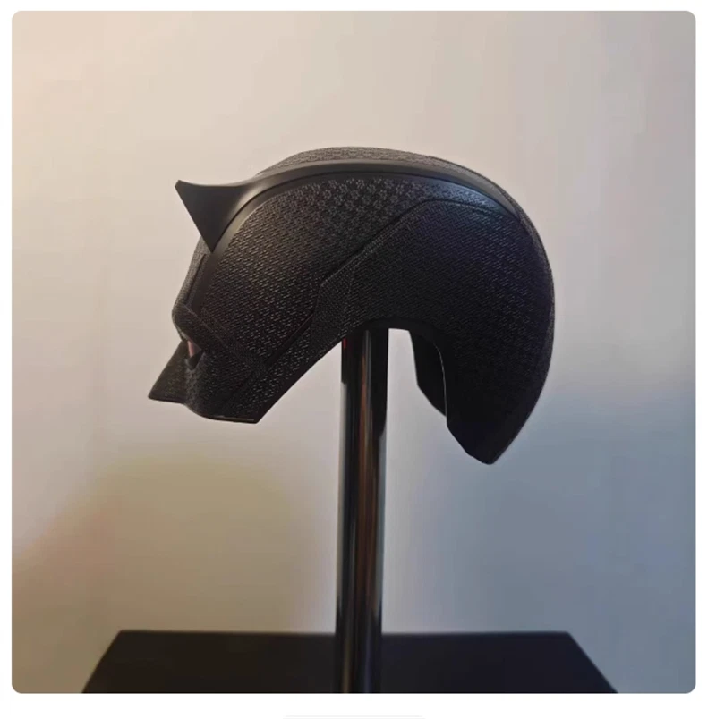 Daredevil Matt Murdock Movie Cosplay Helmet Cowl Half Mask ABS Painted Blk / Red - Bild 4 von 4