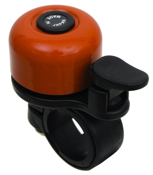 Osaka Rin Rin Mini Bell - Велосипедный звонок из красной латуни и пластика с регулируемым зажимом 4290₽