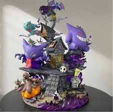 35CM Gengar Family Resin Statue Anime Figure PVC Model Collectibles Gift Toys