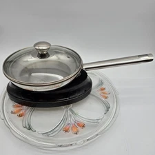 Wolfgang Puck Bistro 18/10 Stainless Steel 8" Omelettte/Fry/Saute Pan W/Vent Lid