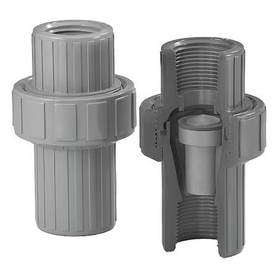 Plast-O-Matic Arv050ept-Pv Air Release Valve Epdm, Threaded, Pvc, 1/2''