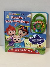 CoComelon Favorite Sing-Along Songs Board Book with Sound Button  Music Player
