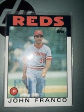 JOHN FRANCO 2017 TOPPS REDISCOVER TOPPS BUYBACK 1986 TOPPS REDS QQ