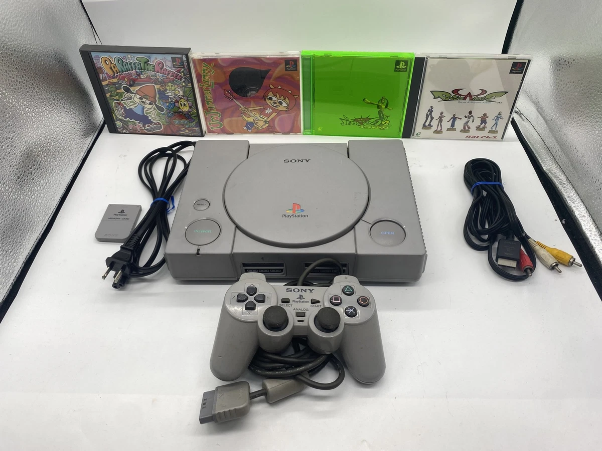 【ジャンク品】SONY PlayStation 1 & 2  ソフト付きセット Sony PlayStation 1 NTSC-J (Japan) Home Console Video Game Consoles