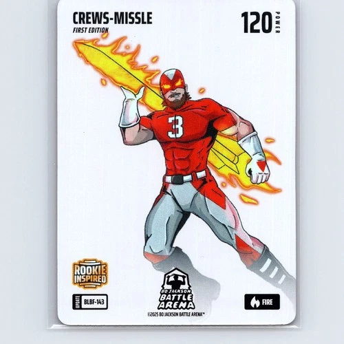 2025 Bo Jackson Battle Arena Alpha Update Crews-Missle RC Blizzard Fire BLBF-143