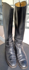 Lederreitstiefel Gr.40/41 (UK 7) , Marke Cavallo  , mit Reißverschluß,  getragen