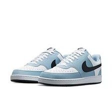Nike Court Vision Low Mens Sneakers White Light Blue Black DH2987-105 Size 9