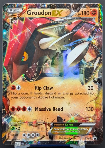 Pokemon Groudon EX #XY42 Black Star Promo