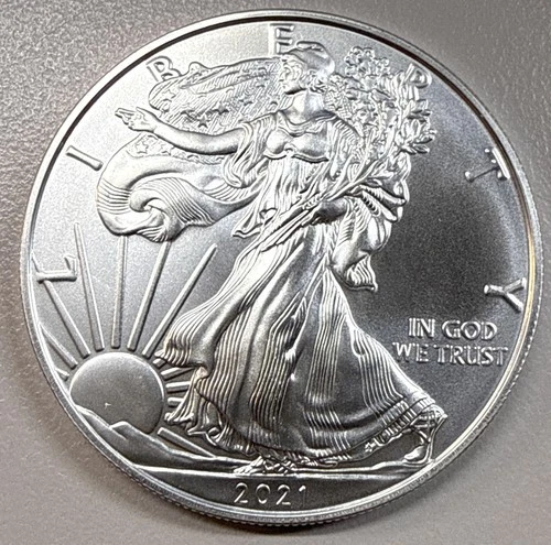 2021 American Silver Eagle $1 Coin- .999 Fine Silver