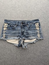 American Eagle Outfitter Women's Short Size 2 Denim High-Rise