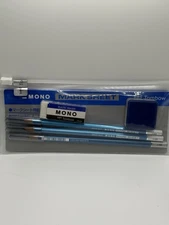 Tombow Mono Mark Sheet 3 HB Pencils, Eraser, & Sharpener. Sealed