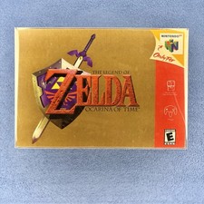 The Legend of Zelda Ocarina of Time Nintendo 64 N64 Custom Case Replica NO GAME