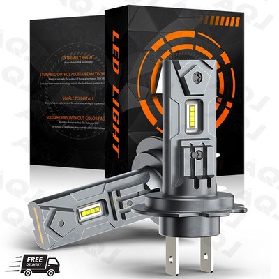 For BMW 525i 2001-2007 6000K LED Headlight Bulbs High Low Beam Combo 2-Pack