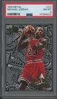 1995 Fleer Metal Nuts & Bolts #212 Michael Jordan NM MT PSA 8