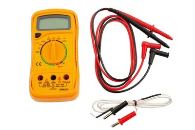 LASER 5989 Digital Multimeter mit Temperaturfühler CAT III 300V CE RoHS