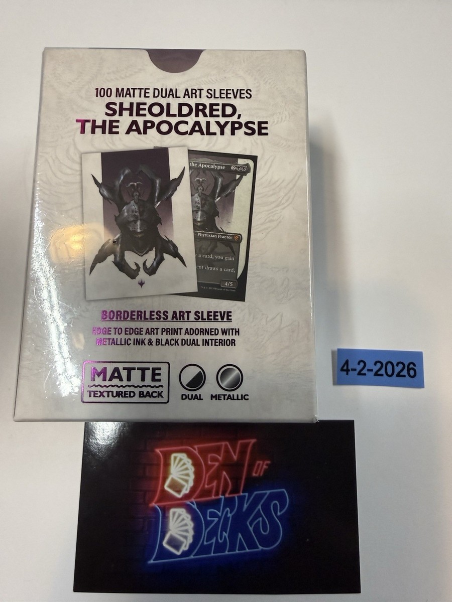 LAS VEGAS MAGICON 2026 SHEOLDRED EXCLUSIVE SLEEVES | eBay