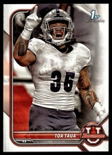 2021 Bowman University Toa Taua Nevada Wolf Pack #25