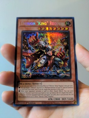 Yu-Gi-Oh! Therion ''King'' Regulus MP23-EN063 Prismatic Secret Rare YGO TCG 2023