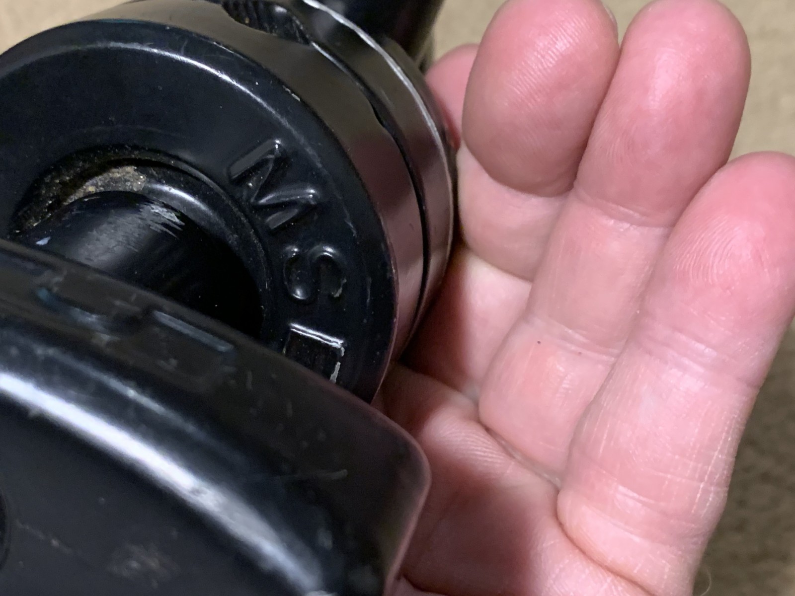 Matthews 2-1/2" Grip Head, Black