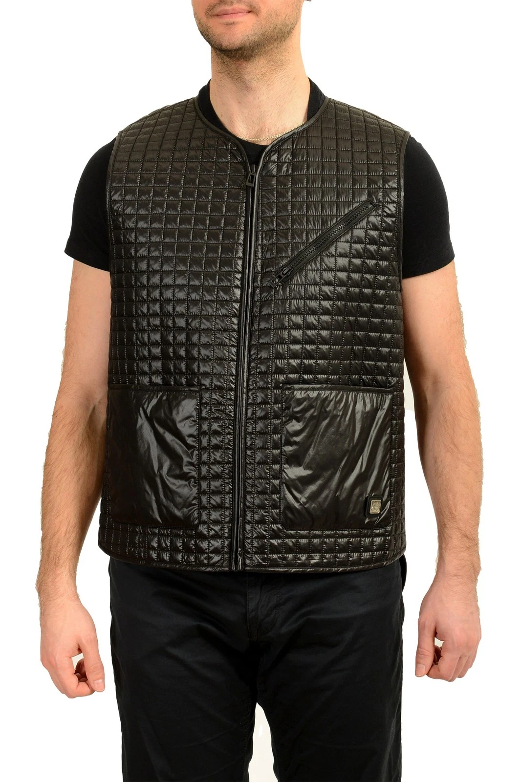 Hugo Boss Men's "Fasere-1" Insulated Full Zip Sleeveless Jacket Vest US XL IT 54
