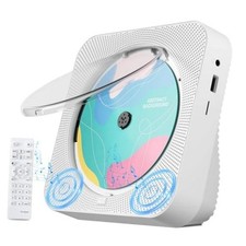 CD Player Portable with Bluetooth Desktop for Home with HiFi Sound
