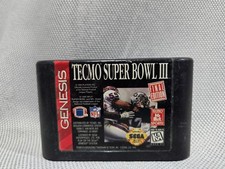 Tecmo Super Bowl III: Final Edition (Sega Genesis, 1995) -- TECMO SUPER BOWL 3