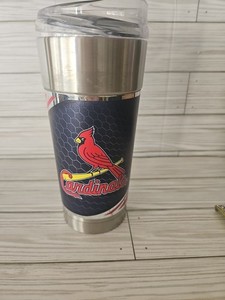 St. Louis Cardinals Vaccum-Sealed Stainless Steel Travel Mug 24 oz.