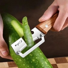 Wooden Multi Functional Vegetable Peeler for Kitchen Veggie Fruit Carrot Orange