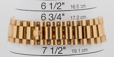 1979 Rolex Day-Date President Champagne Fluted 36mm 18K Yellow Gold Watch 18038 11