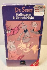 Dr. Seuss' Halloween is Grinch Night 1977 BETA max NOT VHS RARE Animated