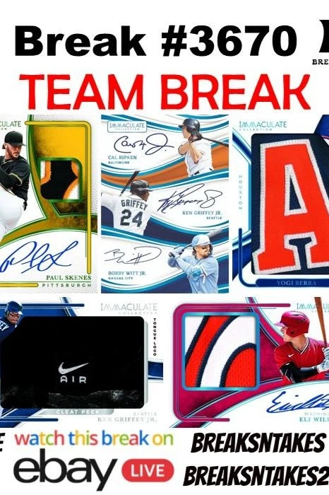 Break #3670: 2026 Panini Immaculate Baseball Hobby CASE Break PYT