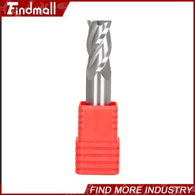 Findmall5/8'' 4 Flute 1-1/4'' Length Of Cut 3-1/2'' Overall Length Carbide End Mill
