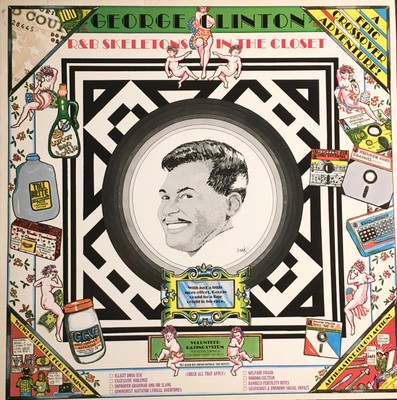 George Clinton R & B Skeletons In The LP Album Dir Vinyl Schallplatte 0054