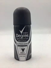Degree motion sense dry spray ultraclear black+white antiperspirant 1oz 48hr