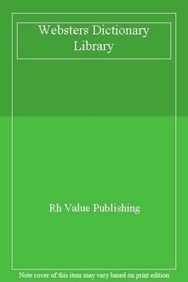 Title: Websters Dictionary Library,Rh Value Publishing