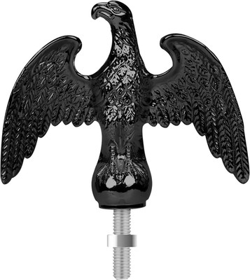 Flag Pole Eagle Topper Ornament, Aluminum Alloy Eagle Finial for 20'/25'/30' Tel