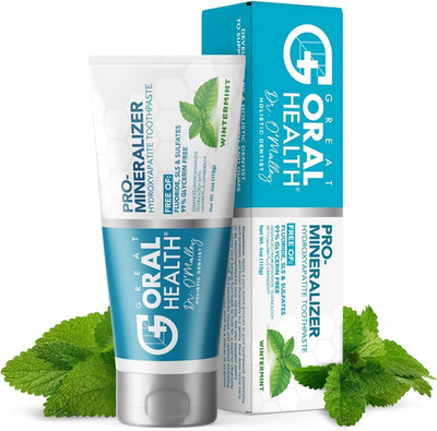Nano Hydroxyapatite Toothpaste Fluoride Free | Pro Remineralizing Toothpaste plu