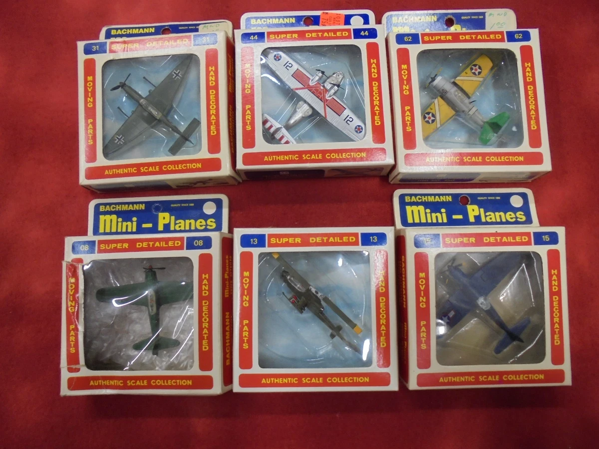 Bachmann Vintage Manufacture Diecast Aircrafts & Spacecrafts for