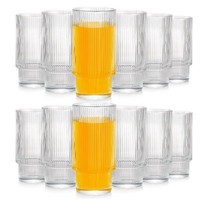 TrinkgläSer 320 Ml 12 Stk. | WassergläSer SaftgläSer, Set, LongdrinkgläSer