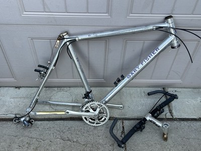 RARE GARY FISHER MT TAM Mountain Bike Frame Vintage Retro 26'' Silver