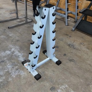 Compact 6-Pair Dumbbell Rack