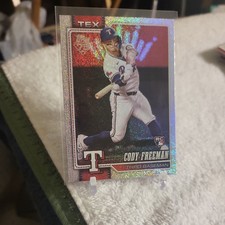 2026 Topps Series 1 Cody Freeman Rainbow Foil #224 Rangers RC