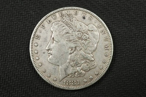 NobleSpirit (JL) Popular 1881 O Morgan Silver Dollar XF + / AU About Unc