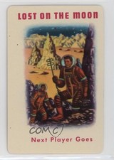 1969 Ed-U-Cards Space Race Card Game Deck 1 Brown Back Lost on the Moon 00gy