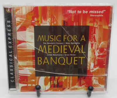 THE NEWBERRY CONSORT: MUSIC FOR A MEDIEVAL BANQUET MUSIC CD, DAVID DOUGLASS