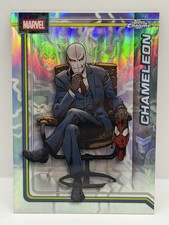 Chameleon 2026 Topps Chrome Marvel Storm’s Lightning Refractor Card No. 106