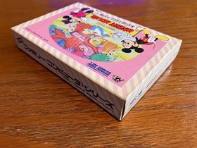 Famicom Software Mickey Mouse Adventure in Wonderland